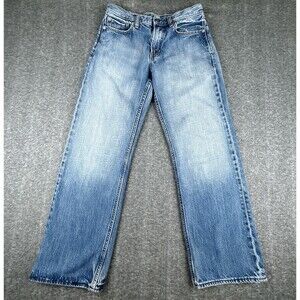 Gap 1969 Jeans Mens 29x30 Loose Straight Fit Blue Denim Light Wash Y2K Style